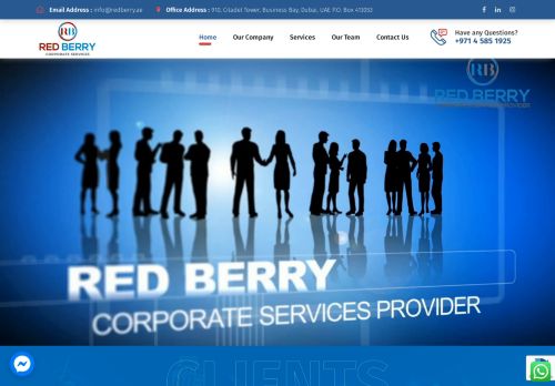 لقطة شاشة لموقع Red Berry Corporate Services
بتاريخ 28/07/2021
بواسطة دليل مواقع روكيني