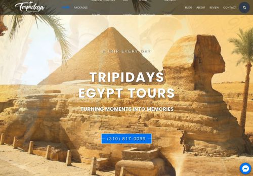 لقطة شاشة لموقع TRIPIDAYS EGYPT TOURS
بتاريخ 26/10/2021
بواسطة دليل مواقع روكيني