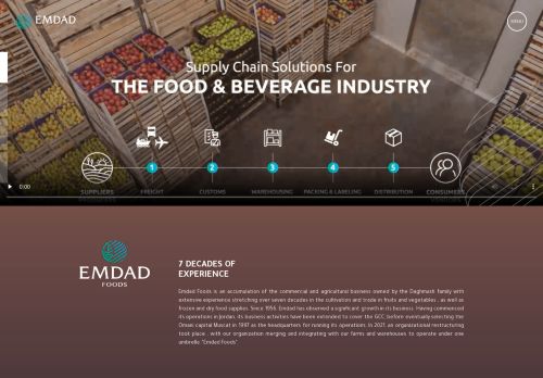 لقطة شاشة لموقع Emdad Foods
بتاريخ 22/11/2021
بواسطة دليل مواقع روكيني