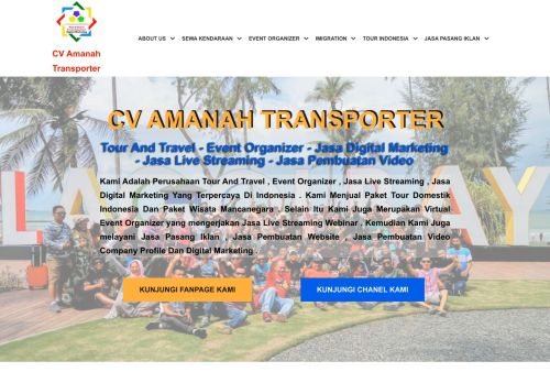 لقطة شاشة لموقع CV Amanah Transporter
بتاريخ 15/01/2022
بواسطة دليل مواقع روكيني