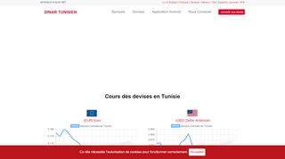 لقطة شاشة لموقع الدينار التونسي: سعر الصرف
بتاريخ 21/09/2019
بواسطة دليل مواقع روكيني