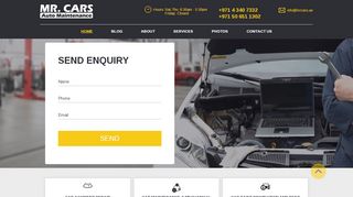 لقطة شاشة لموقع مستر كارز لصيانة السيارات Mr Cars
بتاريخ 21/09/2019
بواسطة دليل مواقع روكيني
