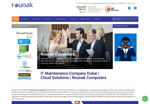 لقطة شاشة لموقع Rounak Computers رونق للكمبيوتر
بتاريخ 20/08/2020
بواسطة دليل مواقع روكيني