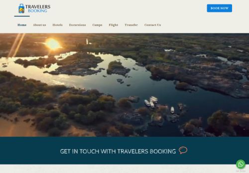 لقطة شاشة لموقع Travelers Booking
بتاريخ 30/08/2020
بواسطة دليل مواقع روكيني