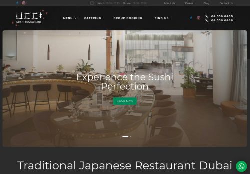 لقطة شاشة لموقع UCCI مطعم سوشي
بتاريخ 29/09/2020
بواسطة دليل مواقع روكيني
