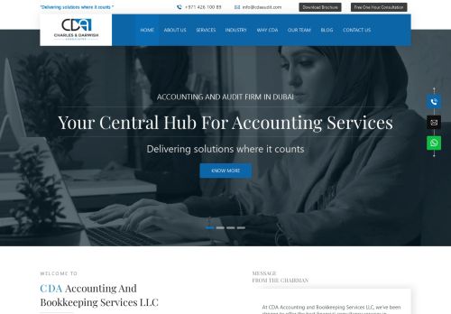 لقطة شاشة لموقع CDA Accounting and Bookkeeping Services LLC
بتاريخ 06/12/2020
بواسطة دليل مواقع روكيني