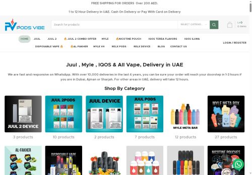 Juul Dubai
الزيارات: 3
التقيمم: 0
المصوتين: 0
القسم: مواقع أخرى منوعه
دليل مواقع روكيني